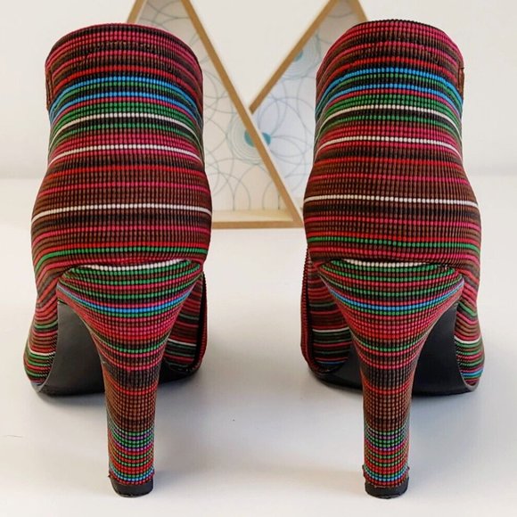 UN UNITED NUDE™ FOLD HI Women's Booties in Berry Mix Size US 6.5/ EUR 37/ UK 4 - Picture 7 of 11